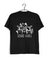 Pets Cute Kitten Cats Squad Goals Custom Printed Graphic Design T-Shirt for Women